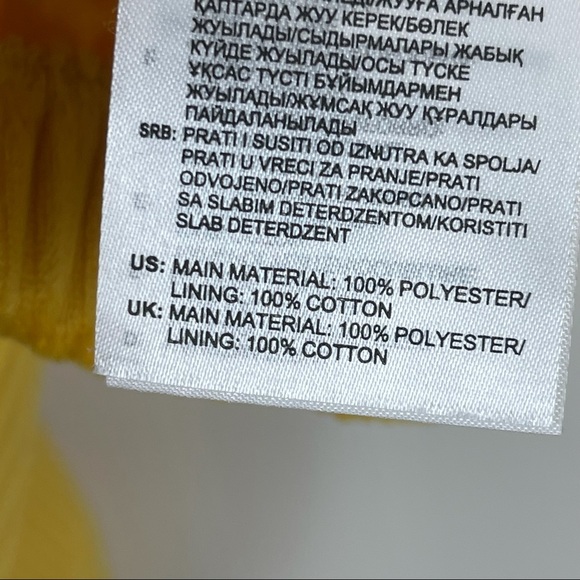 ADIDAS Cropped Yellow Corduory Stripe Hoodie - Picture 3 of 6